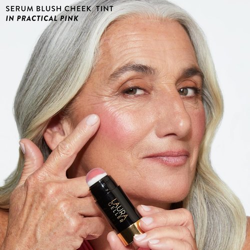 Laura Geller New York Soothing Blush + Lip Duo - Practical Pink Cheek Tint & Jelly Balm Lip Serum