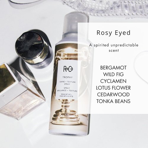R+Co TROPHY Shine + Texture Spray - Texturizing Hair Spray for Volume & Manageability, All Hair Types