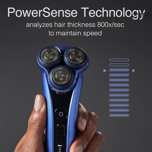 Remington Limitless X7 Shaver - Titanium Blades & Power Sense Tech | Waterproof Electric Shaver for Sensitive Skin