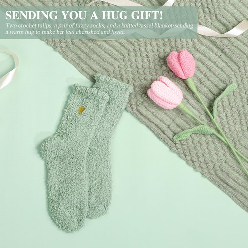 CuriBox Birthday Gifts for Women - 13PCS Unique Happy Birthday Gifts Basket for Mom Her Best Friend Sister Wife Girlfriend Coworker - Relaxing Spa Self Care Package Valentines Day Gifts Set (Green)