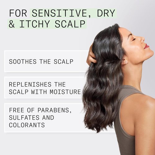 NIOXIN Scalp Relief Serum - Soothing Leave-In Treatment for Sensitive Scalps | Aloe Vera & Vitamin E | 3.3 Fl Oz