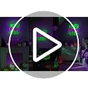 Never Trust The Living Neon Sign Halloween Wall Decor Dimmable Tombstone LED Sign Gothic Haunted House