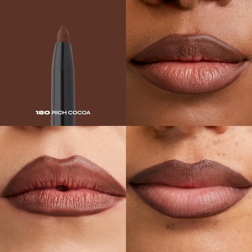 Milani Understatement Lipliner Pencil - Highly Pigmented Retractable Lip Liner for Easy Makeup | Rich Cocoa