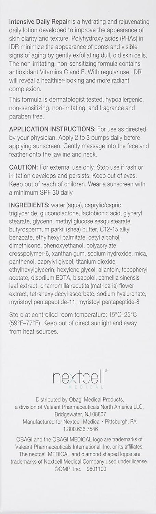 Obagi Medical Intensive Daily Repair Lotion - Exfoliating & Hydrating Formula | 2oz