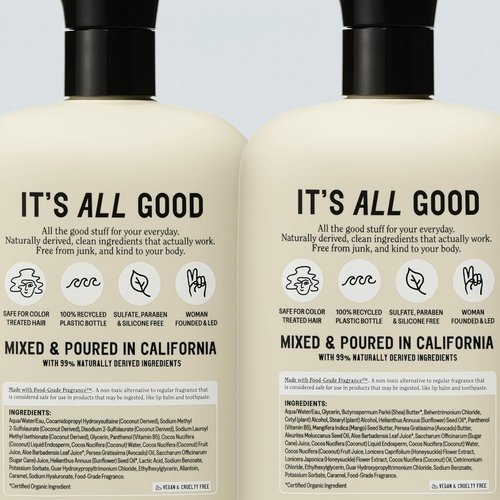 California Naturals Coconut Shampoo & Conditioner Set - Natural, Vegan & Cruelty-Free | 20 Fl Oz (Pack of 2)