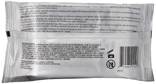 IMAGE Skincare Refreshing Facial Cleansing Wipes - Effectively Cleanse & Remove Makeup with Cucumber & Aloe Vera | 30 Count