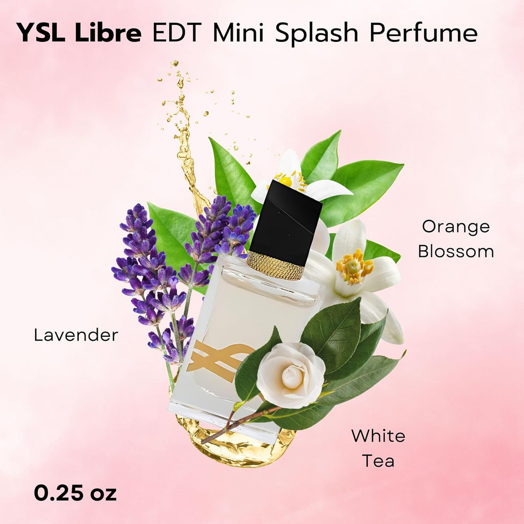 Yves Saint Laurent YSL Women's Perfume - 4-Piece Mini Travel Set for On-the-Go Fragrance