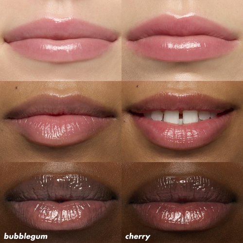 e.l.f. Squeeze Me More Lip Balm Duo, Moisturizing Balm For A Sheer Tint Of Color, Made With Hyaluronic Acid, Vegan & Cruelty-Free, Cherry & Bubblegum