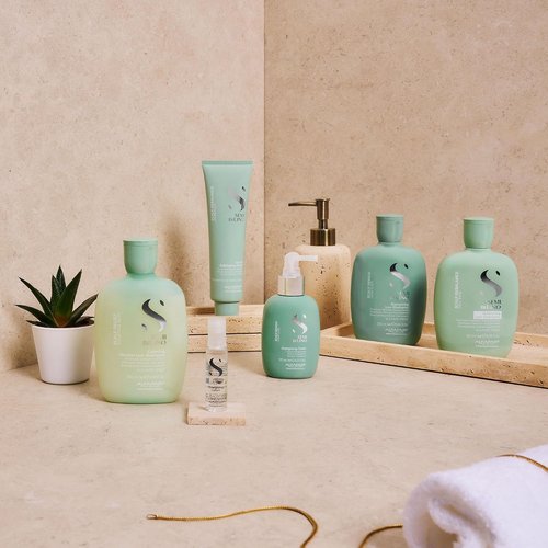 Alfaparf Milano Semi Di Lino Scalp Rebalance Shampoo - Sulfate-Free Formula for Dry Scalp | Professional Salon Quality