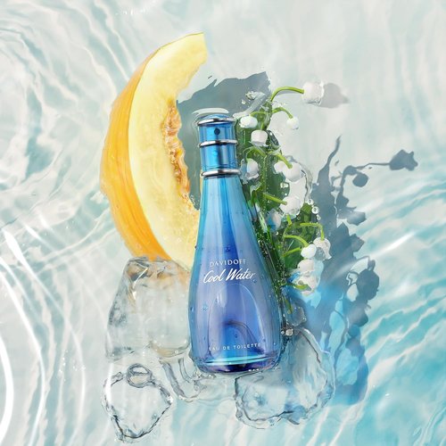 Davidoff Cool Water Eau de Toilette | Fresh Floral Women's Perfume with Watermelon & Lily Notes