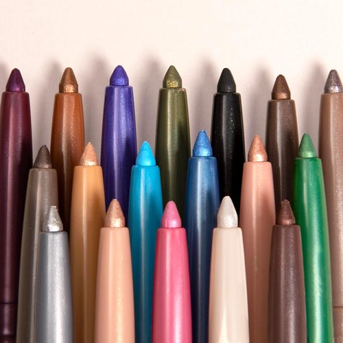 Moira Statement Shimmer Liner - Bold Black Color for Stunning Eye Looks | Long-Lasting Formula