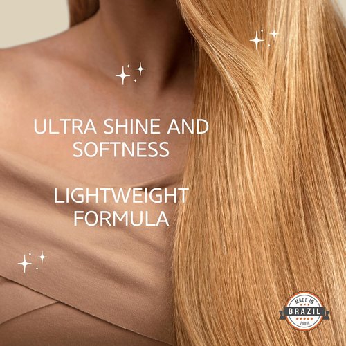 Kerazon Keratin Hair Serum - Argan Oil Treatment for Smoothing & Repairing Dry, Damaged Hair