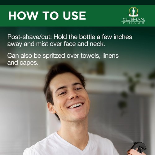 Clubman After Shave Lotion - Classic Barber Splash with Soothing Scent | 16 fl oz