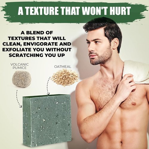 Skiennix Pine Tar Soap - Handmade Organic Bar Soap for Men | Moisturizing & Cleansing 4 oz