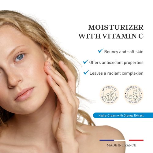 Embryolisse Vitamin C Moisturizing Cream - Rejuvenating Face Cream with Beeswax & Almond Oil | 1.69 fl. oz.