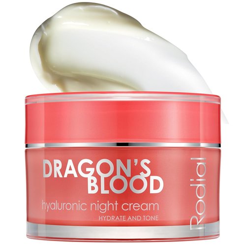 Rodial Dragon's Blood Night Cream - Hydrating Hyaluronic Formula | 1.7 Fl Oz