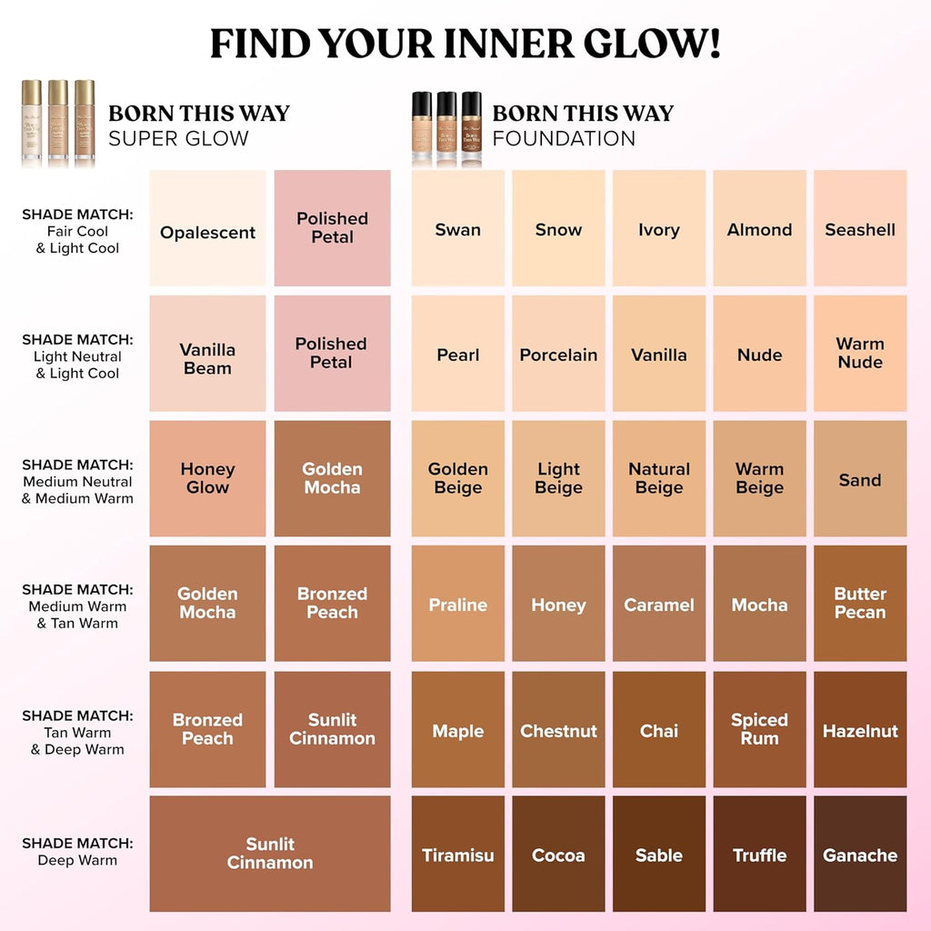 Too Faced Born This Way Super Glow Highlighting Skin Enhancer - Hydrating Gel for Radiant, Illuminated Skin