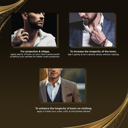 RAYAN Kown - Modern Woody Oud Perfume for Men | Long-Lasting Arabian Eau De Parfum, 100mL