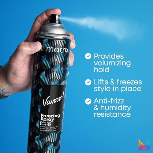 Matrix Vavoom Extra Full Freezing Finishing Spray - Volumizing Hairspray for All Hair Types