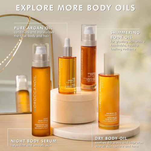 Moroccanoil Shimmering Body Oil - Nourishing Hydration & Radiant Glow | 1.7 Fl. Oz.