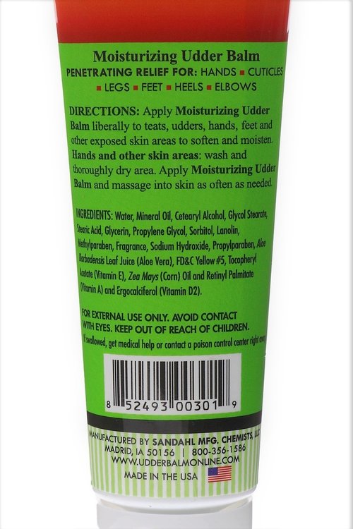 Happy Cow Moisturizing Udder Balm 3 oz. (3)