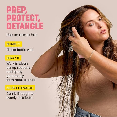 Drybar Prep Rally Prime & Prep Detangler - Nourishes, Detangles, & Softens Hair | Cruelty-Free Formula