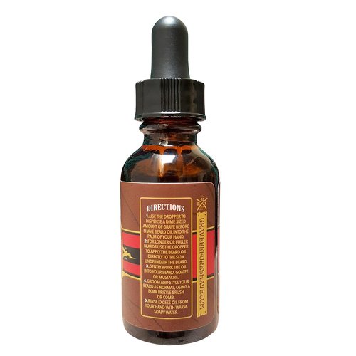 Grave Before Shave™ Beard Oil - Cigar Blend for Nourished, Soft Facial Hair | 1 oz
