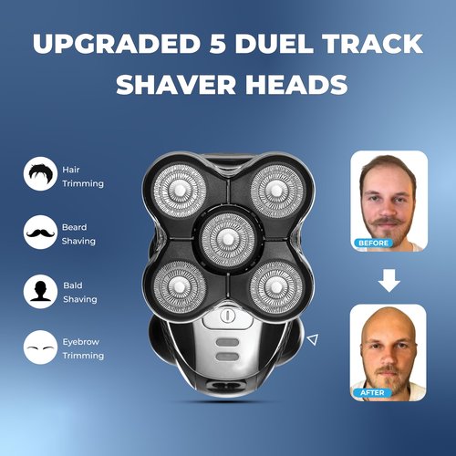Pro Head Shaver Replacement Blades Compatible with Remington Balder Pro Head Shaver Model XR7000, Precision Electric Shaving for Bald Men (Pack 1)