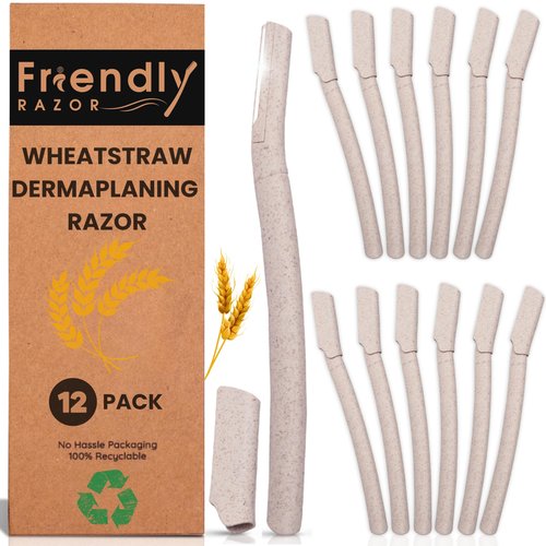 Dermaplaning Tool for Face – Removes Peach Fuzz & Exfoliates Skin | Dermaplane Razor | Facial Razors for Women | Derma Razor | Facial Razor | Shaver for Women | Microblade