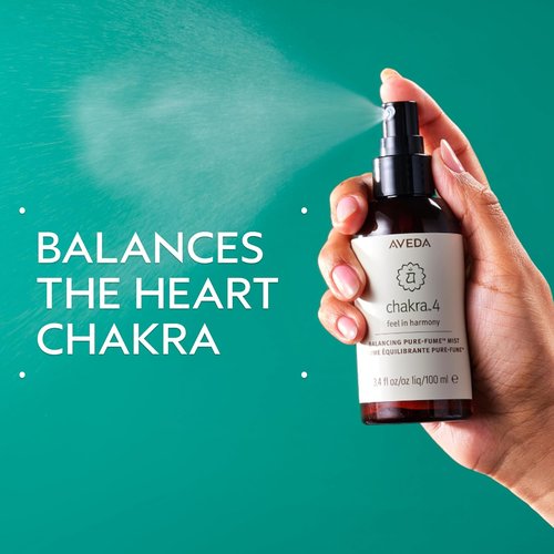 Aveda Chakra 4 Balancing Pure-Fume Mist - Heart & Body Spray | Sandalwood & Organic Mandarin | 3.4 Fl Oz