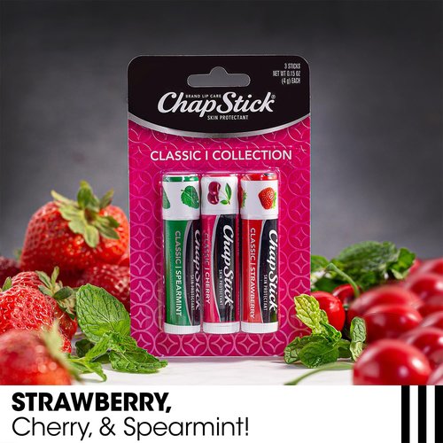 ChapStick Lip Balm, Sweet & Fruity Flavors + SPA & Classic Collections,15-Pack – Includes Strawberry Remix, I Love Summer & TropicalParadise & More, Birthday Gifts, Party Favors, 0.15 Oz
