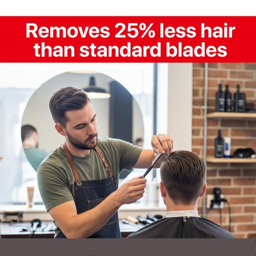 Feather - Styling Razor Texturizing Blades - For Professional Hair Cutting - Thinning, Texturizing, Shaping, and Styling - Japanese Stainless Steel - Replacement Blades - 10 Pack Made in Japan