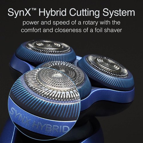 Remington Limitless X7 Shaver - Titanium Blades & Power Sense Tech | Waterproof Electric Shaver for Sensitive Skin