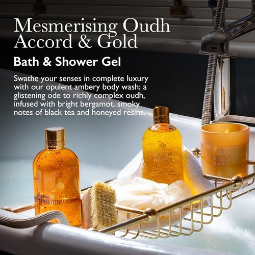 Molton Brown Mesmerising Oudh Accord & Gold Body Wash 10 fl. oz.