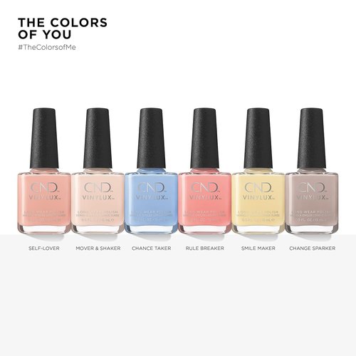 CND Vinylux Coral Nail Polish - Longwear Gel-Like Shine & Chip Resistant, 0.5 Fl Oz
