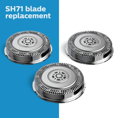 Philips Norelco SH71/52 Shaving Heads - Compatible with Series 5000 & 7000 Shavers | Latest Version
