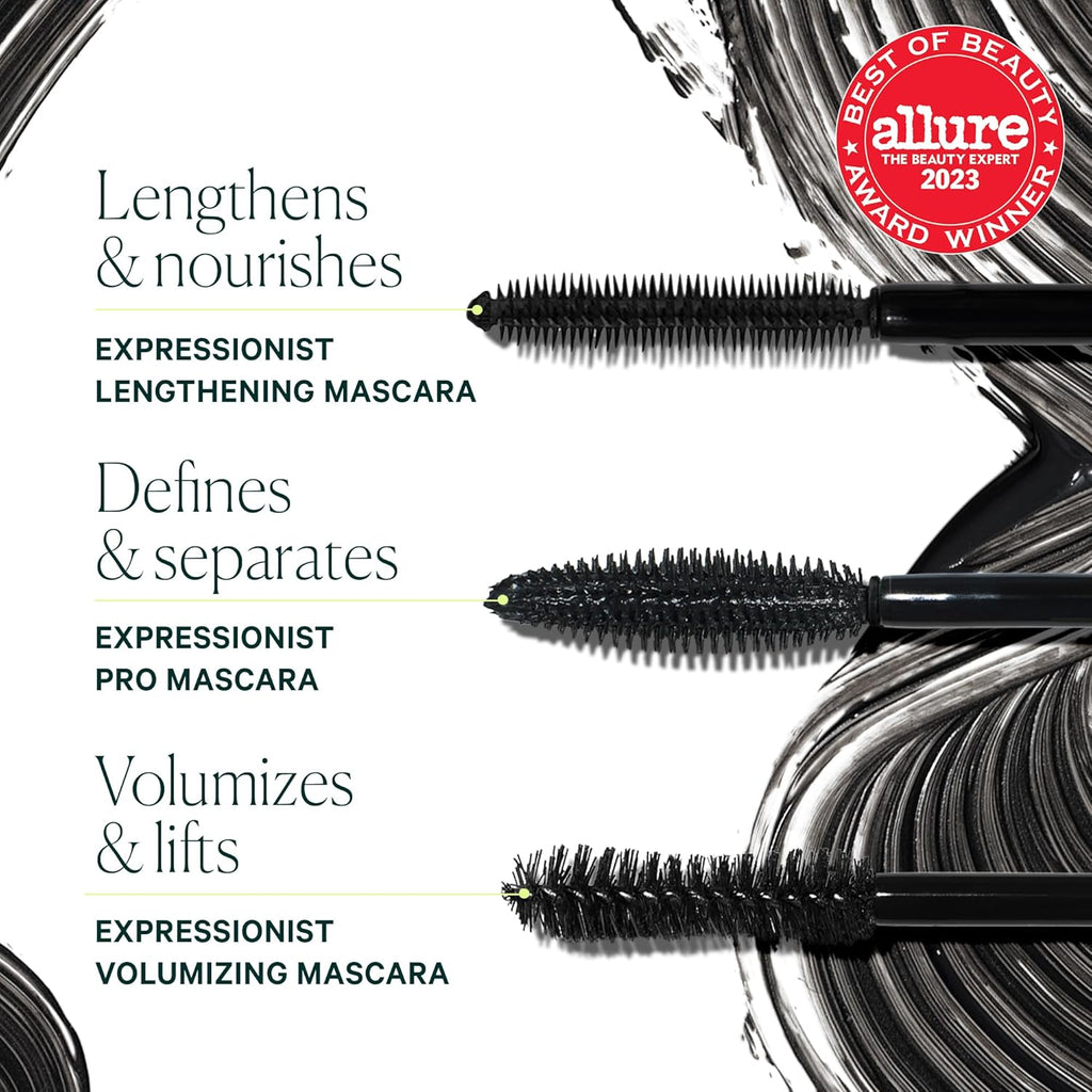 Well People Expressionist Lengthening Mascara - Nourished, Long Lashes | Vegan & Cruelty-Free, Black