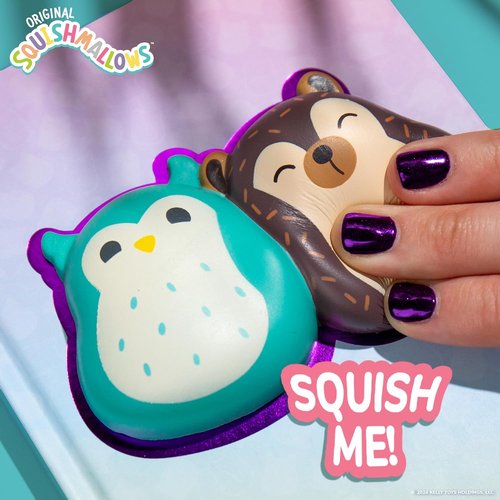 Squishmallows Original Diary Set - Kawaii Journaling Kit with 5x7 Diary, Stickers & Pen for Kids
