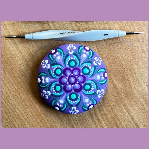 Happy Dotting Company Fine Stylus - dotting tool embossing stylus - Achieve immaculate dots with ease! Precision dotting perfection - double ended 0.5/1.0 mm