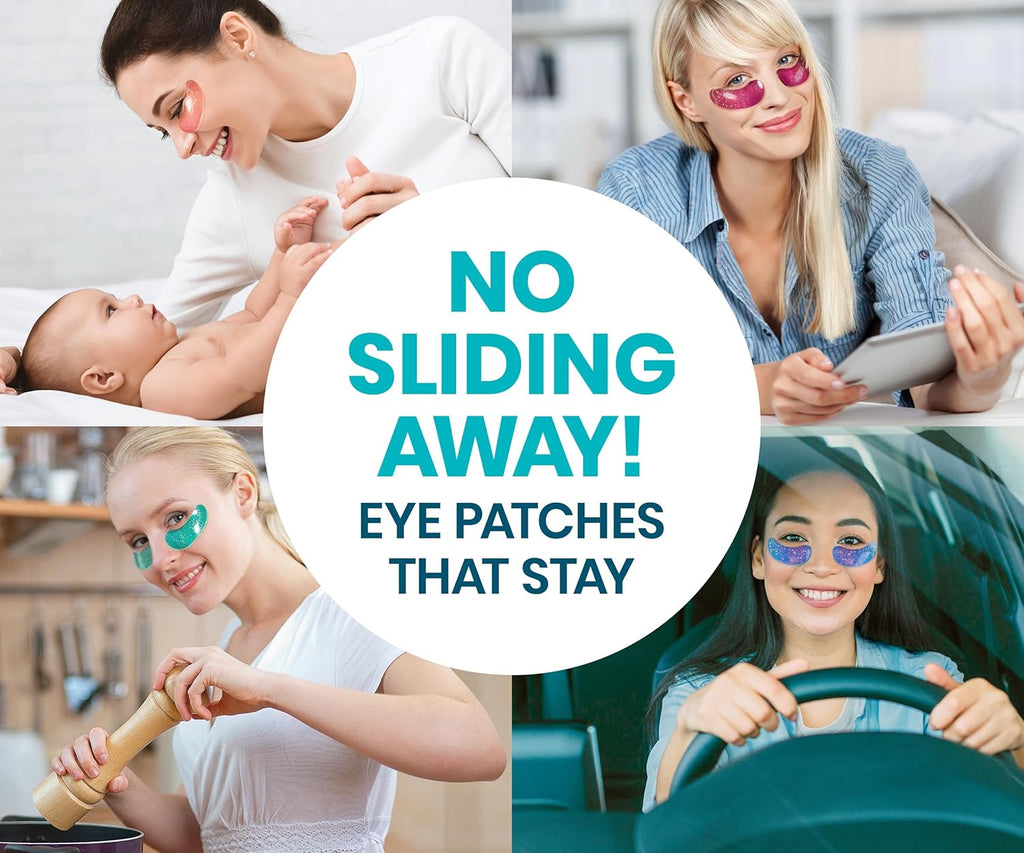 Stylia Under Eye Patches - Collagen & Vitamin C for Puffy Eyes | Hydrating & Firming Mask (30 Pairs)