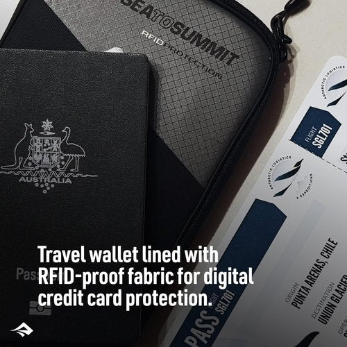 Sea to Summit RFID Travel Wallet - Lightweight Design for Secure Travel | Compact & Durable