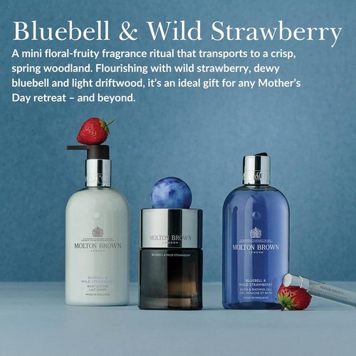 Molton Brown Body Lotion - Bluebell & Wild Strawberry Scent | 10 Fl. Oz. Moisturizing Formula