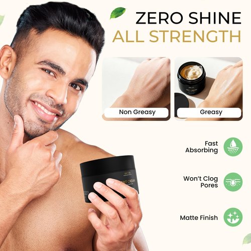 Beef Tallow for Men's Face & Skin – GRIT CREAM – Anti Aging Wrinkle Cream Moisturizer – Unscented Whipped Balm – 3.4 oz