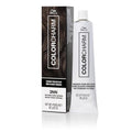 COLORCHARM Permanent Cream Hair Dye - Darkest Brown & Black Shades | 100% Gray Coverage | Vegan Formula, 2 oz.