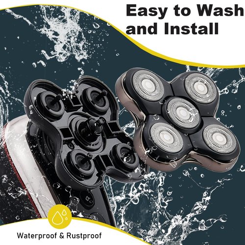 Shaver Replacment Heads Compatible with Remington Balder Boss XR7120/XR7100/XR1600/RX7 Shavers (2 Pack)