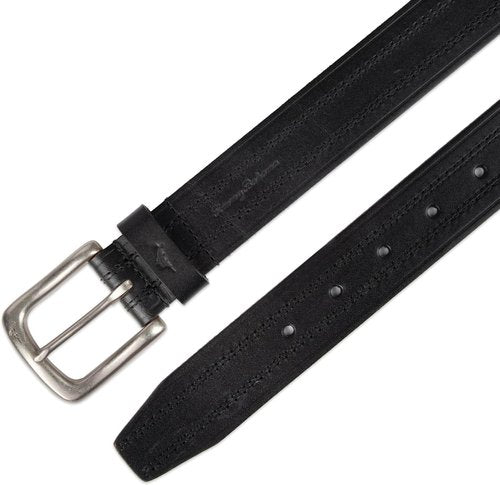 Tommy Bahama Men's Casual Leather Belt - Versatile Style for Jeans, Shorts & Chinos