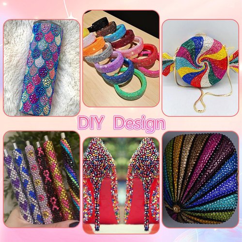 RODAKY Resin Jelly Rhinestones for Crafting Bedazzling,24 Color Rhinestones for Nails Art,3MM Nail Rhinestone and Gems,Nail Diamond Flatback Gems Crystals Charms for Nail Design DIY Makeup Decor