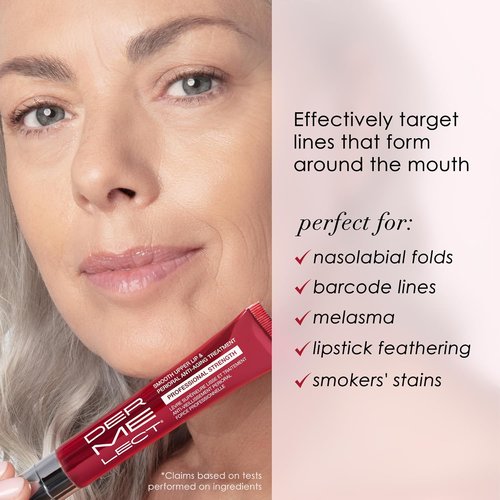 Dermelect Smooth Upper Lip & Perioral Anti-Aging Treatment - Professional Strength 15ml