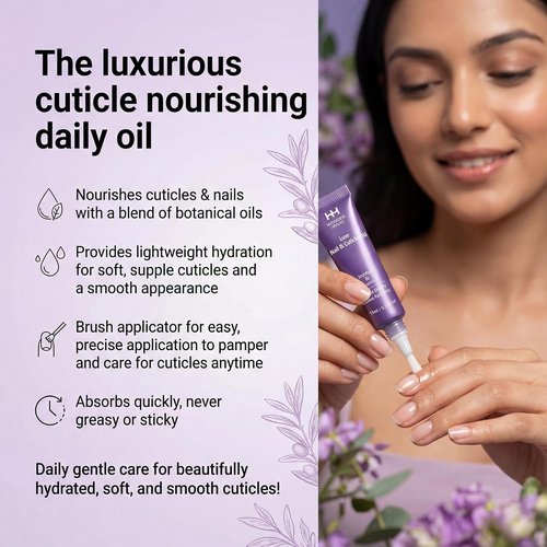 Skiennix Cuticle Oil Pen - Hydrating Nail Moisturizer with Jojoba Oil & Vitamin E | 15ml Portable Brush Pen