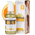Advanced Clinicals Brightening Vitamin C Body Oil For Women & Men | Vitamin C Glow Oil Skin Care Body Moisturizer With Vitamin E + Botanicals To Help Improve Look Of Dark Spots + Dry Skin, 3.8 Fl Oz